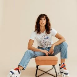 Decathlon Oxelo Quad Vintage Style Roller Skate 60mm 85A Adult