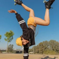 Decathlon Oxelo Quad Vintage Style Roller Skate 60mm 85A Adult