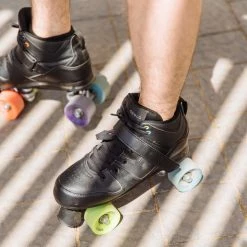 Decathlon Oxelo Quad Vintage Style Roller Skate 60mm 85A Adult