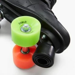 Decathlon Oxelo Quad Vintage Style Roller Skate 60mm 85A Adult