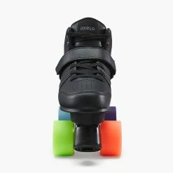 Decathlon Oxelo Quad Vintage Style Roller Skate 60mm 85A Adult