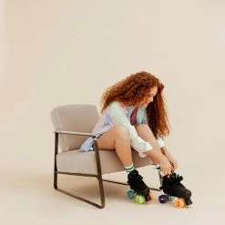 Decathlon Oxelo Quad Vintage Style Roller Skate 60mm 85A Adult