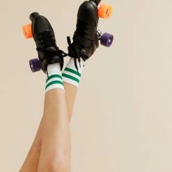 Decathlon Oxelo Quad Vintage Style Roller Skate 60mm 85A Adult