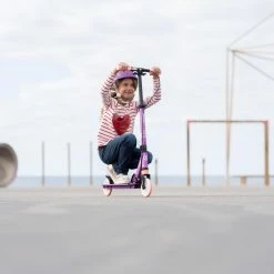 Oxelo Decathlon MID5 Foldable Scooter W/ Suspension & Hand Brake Kids 3'6 To 4'9