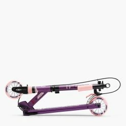 Oxelo Decathlon MID5 Foldable Scooter W/ Suspension & Hand Brake Kids 3'6 To 4'9