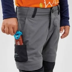 Bottoms Quechua MH500, Convertible Hiking Pants, Kids'