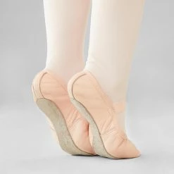 New ๐ Starever Domyos Leather Full Sole Demi-Pointe ๐ Shoes Fitness โ 19 Starever Domyos Leather Full Sole Demi-Pointe Shoes Fitness