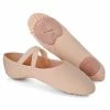 Starever Stretch Canvas Split-Sole Demi-Pointe Ballet Shoes Kids' Fitness