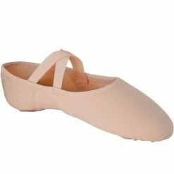 Starever Stretch Canvas Split-Sole Demi-Pointe Ballet Shoes Kids' Fitness