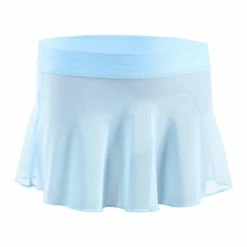 Starever Girls' Voile Ballet Skirt - Sky Blue