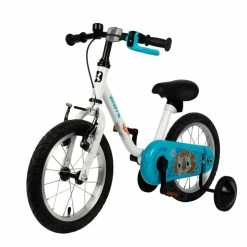 Btwin Lion 100, Bike With Training Wheels, 14'', Kids 3'1" To 3'7" More Gear