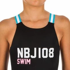 Cheap ✔️ Nabaiji Swimming Vega1-Piece 🩱 Swimsuit 👧 Girls' 👍 28 Nabaiji Swimming Vega1-Piece Swimsuit Girls'