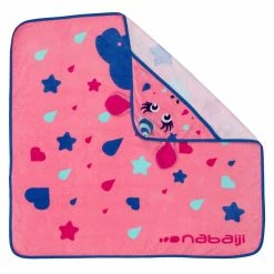Nabaiji Swimming Dragon Print Towel With Hood For Baby's