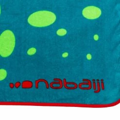 Nabaiji Swimming Dragon Print Towel With Hood For Baby's