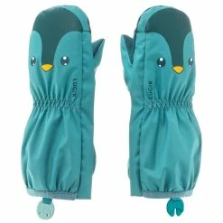 Wedze Baby Ski Mittens - WARM LUGIKLIP Turquoise