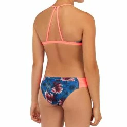 Olaian Deals Girl's Surf Swimsuit Panty Malou 500