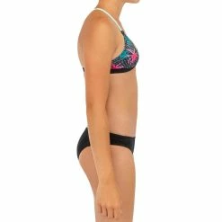 Olaian Deals Girl's Surf Swimsuit Panty Malou 500