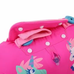 Nabaiji Kids' Swimming Adjustable Pool Armbands-waistband 15 To 30 Kg TISWIM “Tiger” Blue