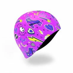 Nabaiji Silicone Swim Cap TERM BLACK Swimming