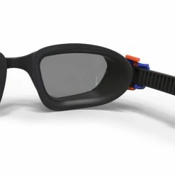 Nabaiji SPIRIT 500 ADULT SWIMMING GOGGLES - SMOKED LENSES - BLACK / RED / BEIGE