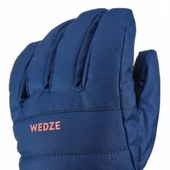 Wedze 500, Ski Gloves, Kids'