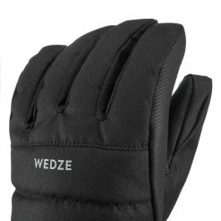 Wedze 500, Ski Gloves, Kids'