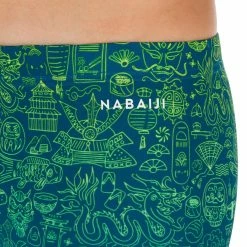 Nabaiji Fitib 500 Boxer Bathing Suit Boys'