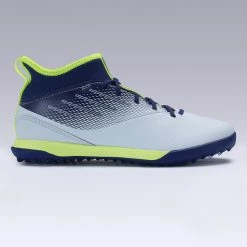 Kipsta Agility 500 Hard Pitch High-Top Soccer Shoes Kids' Footwear