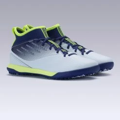 Kipsta Agility 500 Hard Pitch High-Top Soccer Shoes Kids' Footwear