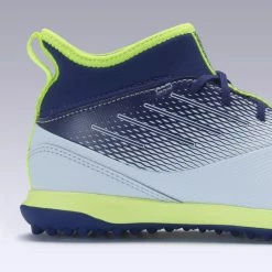 Kipsta Agility 500 Hard Pitch High-Top Soccer Shoes Kids' Footwear