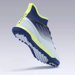 Kipsta Agility 500 Hard Pitch High-Top Soccer Shoes Kids' Footwear