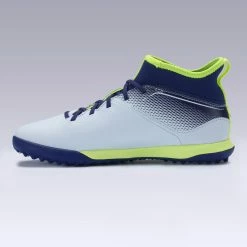 Kipsta Agility 500 Hard Pitch High-Top Soccer Shoes Kids' Footwear