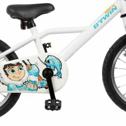 More Gear Btwin 100, Frosty Blue Hybrid Bike, 16