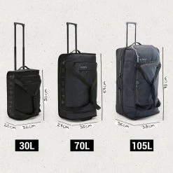 Kipsta Backpacks & Bags Essential 105 L Roller Bag Suitcase