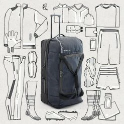 Kipsta Backpacks & Bags Essential 105 L Roller Bag Suitcase