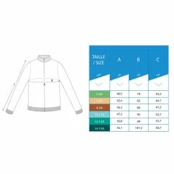 Inesis Windproof Golf Sweater Kids' Sweatshirts, Hoodies
