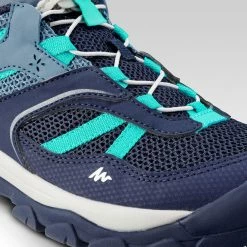 Quechua Footwear Crossrock, Low-Top Lace-Up Hiking Boots, Kids'