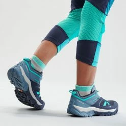 Quechua Footwear Crossrock, Low-Top Lace-Up Hiking Boots, Kids'