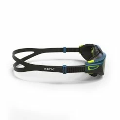 Nabaiji SPIRIT 500 Adult Swimming Goggles Mirrored Lenses - Black / White / Beige