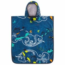 Olaian Deals 500 Surfing Poncho Kids'