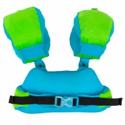 Nabaiji Kids' Swimming Adjustable Pool Armbands-waistband 15 To 30 Kg TISWIM “Tiger” Blue