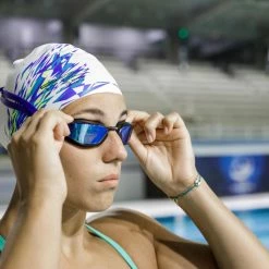 Nabaiji Silicone Swim Cap TERM BLACK Swimming