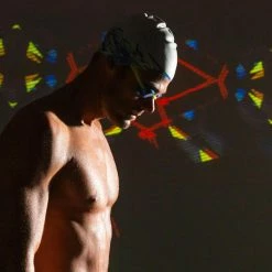 Nabaiji Silicone Swim Cap TERM BLACK Swimming