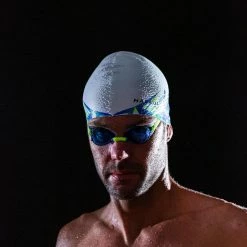 Nabaiji Silicone Swim Cap TERM BLACK Swimming