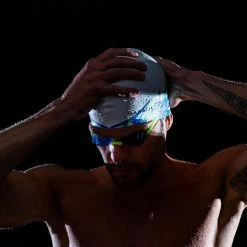 Nabaiji Silicone Swim Cap TERM BLACK Swimming