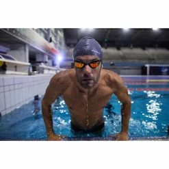 Nabaiji Silicone Swim Cap TERM BLACK Swimming