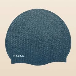 Nabaiji Silicone Swim Cap TERM BLACK Swimming