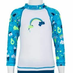 Nabaiji Long Sleeved UV Rash Guard T-Shirt Babies' Swimming