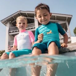 Discount 🌟 Nabaiji UV Rash Guard Short Sleeved Shorty 🩱 Swimsuit Babies' 👏 39 Nabaiji UV Rash Guard Short Sleeved Shorty Swimsuit Babies'