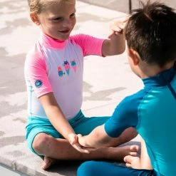 Discount 🌟 Nabaiji UV Rash Guard Short Sleeved Shorty 🩱 Swimsuit Babies' 👏 30 Nabaiji UV Rash Guard Short Sleeved Shorty Swimsuit Babies'